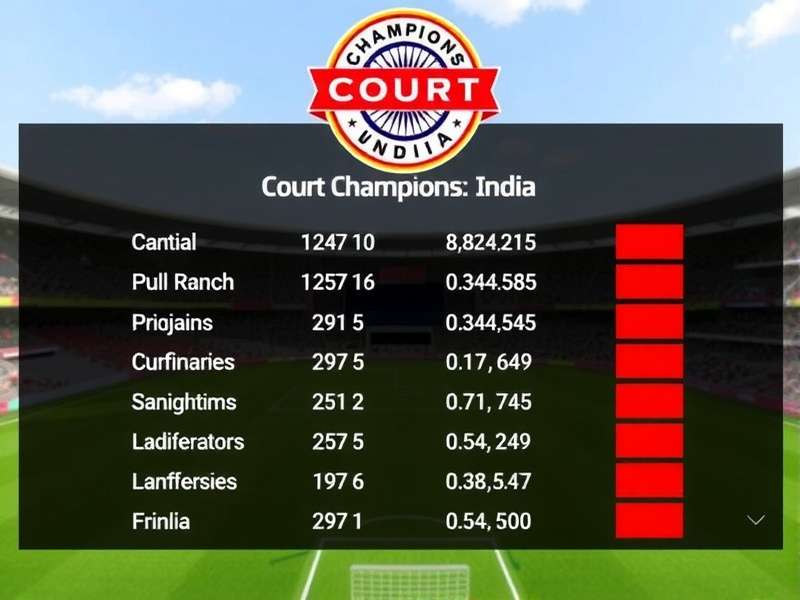 Court Champions India Download Stats